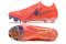 Nike Phantom GX 2 Low-Top Elite FG Haaland - Bright Red/Metallic Silver