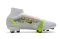 Nike Mercurial Superfly 8 Elite FG - White/Black/Metallic Silver/Volt