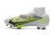 Nike Mercurial Superfly 8 Elite FG - White/Black/Metallic Silver/Volt