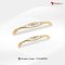 มือจับโบราณ (ซิงค์) สีทองดอกโบตั๋น size 96,128 mm. 1CA020
