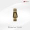 มือจับโบราณ (ซิงค์) สีดำ-เหลือง 64x95 mm. 1CA031-SAE