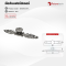 Futuretech มือจับเฟอร์นิเจอร์, มือจับตู้, มือจับลิ้นชัก, มือจับโบราณ, ปุ่มจับคลาสสิค รุ่น 1CA050