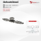 Futuretech มือจับเฟอร์นิเจอร์, มือจับตู้, มือจับลิ้นชัก, มือจับโบราณ, ปุ่มจับคลาสสิค รุ่น 1CA050