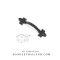 เซตมือจับ ปุ่มจับ โบราณ (ซิงค์) สีดำ-แดง size 64,96 mm. 1CA061-AC
