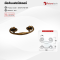 Futuretech มือจับเฟอร์นิเจอร์, มือจับตู้, มือจับลิ้นชัก, มือจับโบราณ รุ่น 1CA070