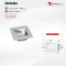 Futuretech มือจับเฟอร์นิเจอร์ แบบฝัง Cabinet Handle สำหรับตู้ครัว ตู้เสื้อผ้า ตู้ลิ้นชัก รุ่น 1FP04