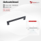 เซตมือจับ - ปุ่มจับ เฟอร์นิเจอร์ สีดำ สีซาติน รุ่น 1H020 , 1P129