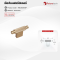 Futuretech เซตมือจับเฟอร์นิเจอร์ Cabinet Handle สำหรับตู้ครัว ตู้เสื้อผ้า ตู้ลิ้นชัก สีทอง สีดำเมทัลลิค รุ่น 1H023