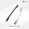 มือจับ (ซิงค์) สีดำด้าน, นิกเกิลแฮร์ไลน์ size 192,320 mm. รุ่น 1H032