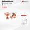 Futuretech ปุ่มจับเฟอร์นิเจอร์ Cabinet Knob สำหรับตู้ครัว ตู้เสื้อผ้า ตู้ลิ้นชัก รุ่น 1P002