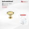 Futuretech ปุ่มจับเฟอร์นิเจอร์ Cabinet Knob สำหรับตู้ครัว ตู้เสื้อผ้า ตู้ลิ้นชัก รุ่น 1P002
