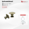 Futuretech ปุ่มจับเฟอร์นิเจอร์ Cabinet Knob สำหรับตู้ครัว ตู้เสื้อผ้า ตู้ลิ้นชัก รุ่น 1P003