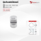 Futuretech ปุ่มจับเฟอร์นิเจอร์ Cabinet Knob สำหรับตู้ครัว ตู้เสื้อผ้า ตู้ลิ้นชัก รุ่น 1P006