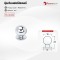 Futuretech ปุ่มจับเฟอร์นิเจอร์ Cabinet Knob สำหรับตู้ครัว ตู้เสื้อผ้า ตู้ลิ้นชัก รุ่น 1P020