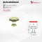 Futuretech ปุ่มจับเฟอร์นิเจอร์ Cabinet Knob สำหรับตู้ครัว ตู้เสื้อผ้า ตู้ลิ้นชัก รุ่น 1P055