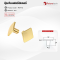 Futuretech ปุ่มจับเฟอร์นิเจอร์ Cabinet Knob สำหรับตู้ครัว ตู้เสื้อผ้า ตู้ลิ้นชัก รุ่น 1P079