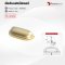 Futuretech มือจับเฟอร์นิเจอร์, มือจับตู้, มือจับเปลือกหอย วัสดุซิงค์ รุ่น 1SE14005