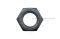 หัวน็อตดำ Hex Nut M30x2.0 (หัวน็อตเบอร์ 45)