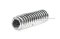 น็อตตัวหนอนสแตนเลส 1/4"x3/4" เกลียว 20 (BSW/UNC)