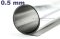 แผ่นชิมสแตนเลส หนา 0.5 mm ยาว 1 เมตร (0.5x300x1000)