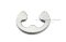แหวนล็อคเกือกม้าสแตนเลส (E-Clip) รูในขนาด 2.0 mm