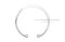 แหวนล็อคในสแตนเลส  (OD) 100 mm (เบอร์ 100)