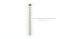 สกรูเกลียวปล่อยสแตนเลสหัวเตเปอร์แฉก #14x3" (6.2x76 mm)