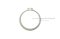 แหวนล็อคนอก แหวนล็อคเพลา สแตนเลส 52 mm (เบอร์ 52) (วัดขนาดวงในของแหวนได้ 47.8 mm ความหนา 2 mm)