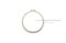 แหวนล็อคนอก แหวนล็อคเพลา สแตนเลส 62 mm (เบอร์ 62) (วัดขนาดวงในของแหวนได้ 57.8 mm ความหนา 2 mm)