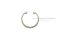 แหวนล็อคในสแตนเลส (OD) 38 mm (เบอร์ 38)  (วัดขนาดวงนอกของแหวนได้ 40.8 mm ความหนา 1.5 mm)