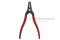 คีมถ่างแหวนปากงอ  SUNKEY   SKRT-9BDI 9" ด้ามแดง