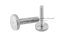 น็อตมือหมุนสแตนเลส หัวทรงกระบอกแบน (Stainless Steel Flat Cylinder Knob Bolt) ขนาด M4x25