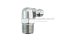 หัวอัดจารบีงอ 90° เหล็กชุบ SANWA ญี่ปุ่น 1/8 เกลียว 28 (BSPT)
