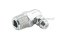 หัวอัดจารบีงอ 90° เหล็กชุบ SANWA ญี่ปุ่น 1/8 เกลียว 28 (BSPT)