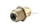 หัวอัดจารบีทองเหลืองแบบตรง ขนาด M8x1.25