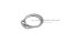 แหวนล็อคนอก แหวนล็อคเพลา สแตนเลส 8 mm (เบอร์ 8) (วัดขนาดวงในของแหวนได้ 7.3 mm ความหนา 0.8 mm)
