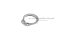 แหวนล็อคนอก แหวนล็อคเพลา สแตนเลส 8 mm (เบอร์ 8) (วัดขนาดวงในของแหวนได้ 7.3 mm ความหนา 0.8 mm)