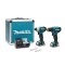 ชุดสว่านกระแทกไร้สาย+ไขควงกระแทก 12V (แบต 1.5Ah 2 ก้อน) Makita รุ่น CLX228X1