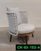Teak rope chair set Product code CH-65-153-2