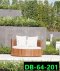 Rattan Daybed  set Product code DB-64-201
