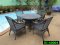 Rattan Dining and coffee set Product code DI-A0004