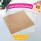 กระดาษซับน้ำมันของทอดสีขาว 12x12 นิ้ว