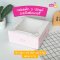 กล่องเค้ก 3 ปอนด์ ลายพิ้งค์เบเกอรี่ รุ่น EASY