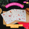 กระดาษรองอาหาร 15×15ซม. ลายคริสต์มาส2