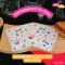 กระดาษรองอาหาร 15×15ซม. ลายคริสต์มาสเขียว