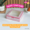 กล่องเค้ก 1 ปอนด์ ทรงเตี้ย ลายPink Princess