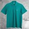 เสื้อโปโลไซส์ใหญ่ สีเขียวน้ำทะเล XL(48") - 5XL(64”)