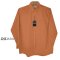เสื้อเชิ้ตแขนยาวไซส์ใหญ่ คอตต้อน ส้มอิฐ XL (50") - 8XL (64")(copy)