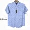 เสื้อเชิ้ตแขนสั้นไซส์ใหญ่ อ๊อกฟอร์ด Ocean ฟ้า XL (50") - 8XL (64")