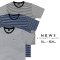เสื้อยืดแขนสั้น คอตต้อน ลายริ้ว ใหม่ XL 48”- 5XL 64”